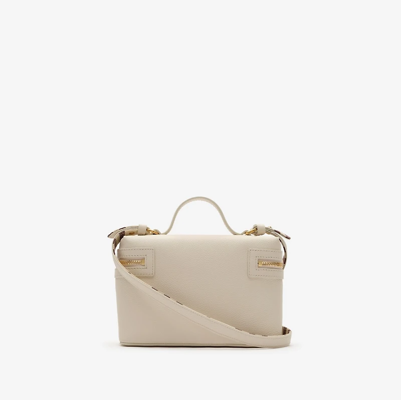 Bloomsbury Vanity Case in Soap beige/light beige - Women, Leather | Burberry® Official