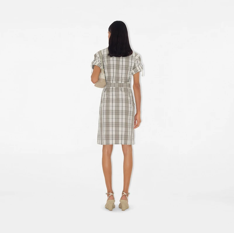 Check Cotton Shirt Dress - Women | Burberry® Official