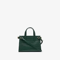 Mini Cotswolds Tote in Ivy green - Women | Burberry® Official