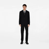Wool Tailored Jacket in Black - Men | Burberry® Official