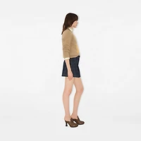 EKD Wool Cashmere Sweater in Flax - Women | Burberry® Official