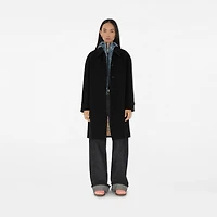 Mid-length Camden Heritage Car Coat in Black - Women | Burberry® Official