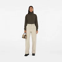 Top Handle Note Bag in Archive beige/military - Women | Burberry® Official