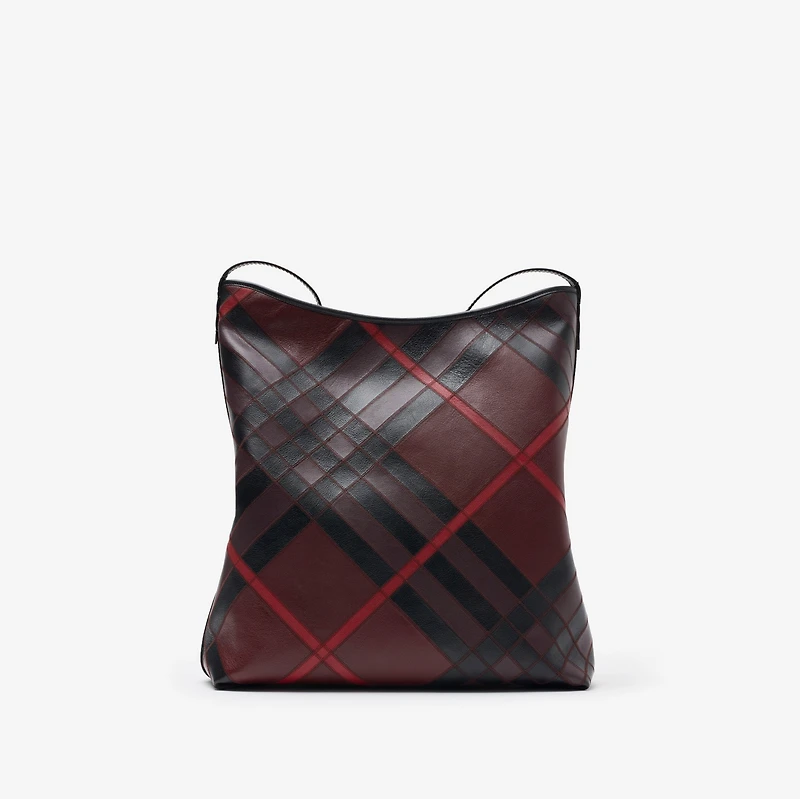 Large Highlands Shoulder Bag in Fig purple - Women | Burberry® Official