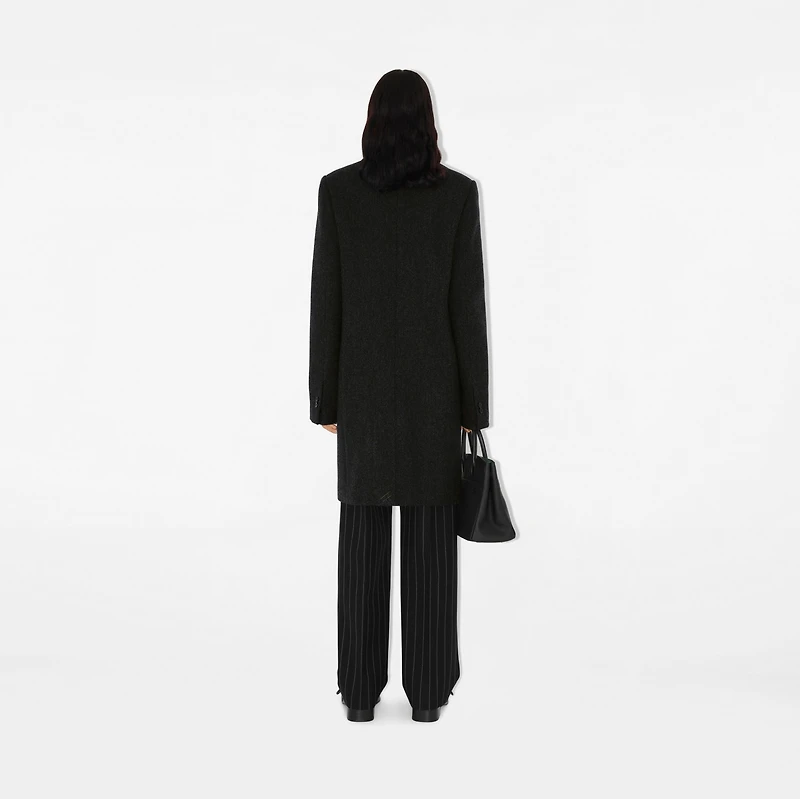 Wool Tailored Coat in Brisk - Women | Burberry® Official