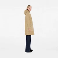 Quilted Thermoregulated Coat in Archive beige - Women, Nylon | Burberry® Official