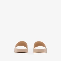 Check Slides in Teacup - Women, Technical | Burberry® Official