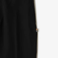 Cotton Chinos in Black - Men | Burberry® Official