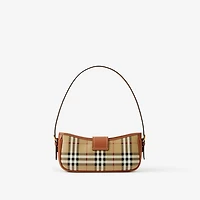 Check Sling Bag in Briar brown - Women | Burberry® Official