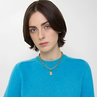 London Skyline Charm​ in Gold/blue - Women | Burberry® Official