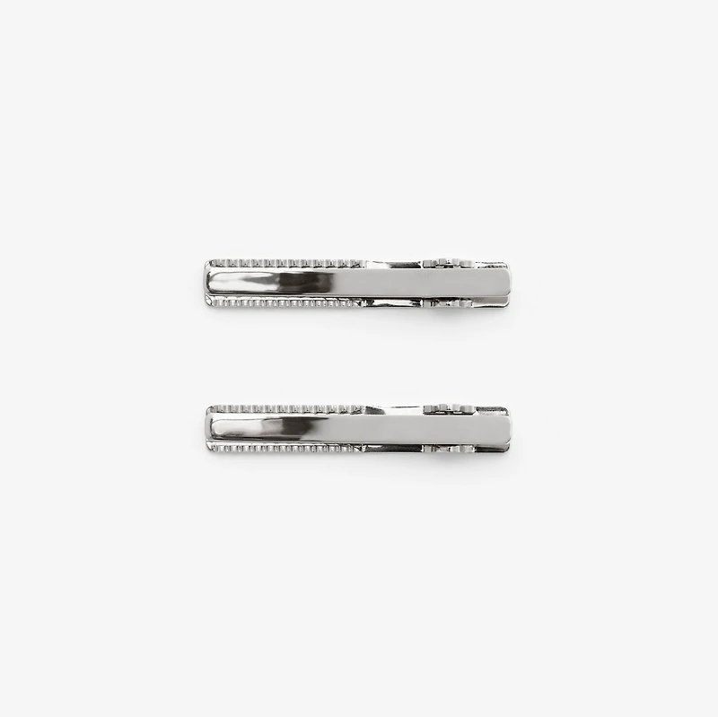 Logo Hair Clips in Palladio | Burberry® Official