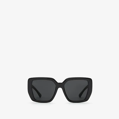 EKD Square Sunglasses in Black - Women | Burberry® Official