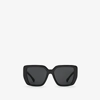 EKD Square Sunglasses in Black - Women | Burberry® Official