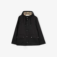 Nylon Pembrey Hooded Jacket in Black - Men | Burberry® Official