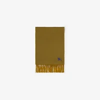 Reversible Cashmere Scarf in Pea/teak | Burberry® Official
