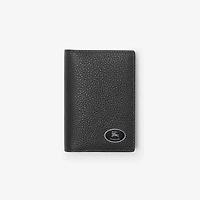 Knight Stamp Bifold Card Case​ in Black - Men, Leather | Burberry® Official