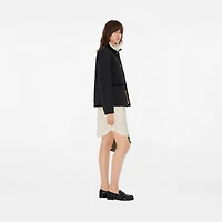 Leather Cadet Loafers in Black - Women | Burberry® Official