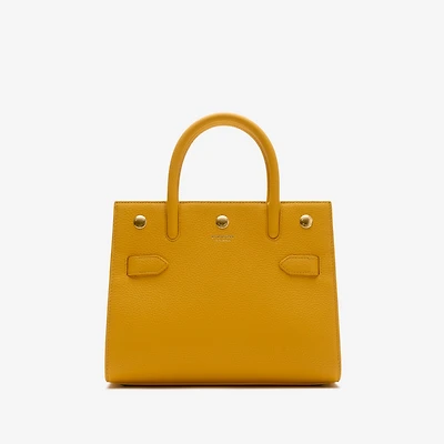 Mini Title Bag in Marigold - Women | Burberry® Official
