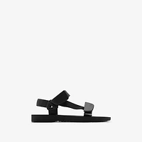 Trek Sandals in Black - Men | Burberry® Official