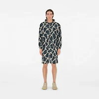 Knot Nylon Shorts in Magnet - Men | Burberry® Official