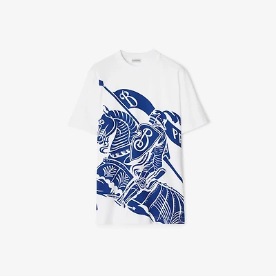 EKD Cotton T-shirt in White - Women | Burberry® Official