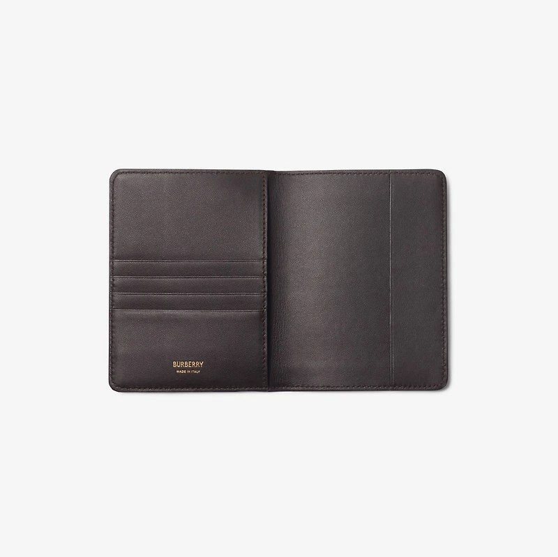 Highlands Passport Holder in Sand - Women | Burberry® Official