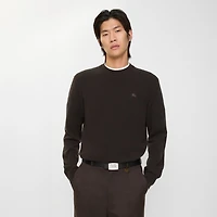 Cashmere Blend Sweater in Scorched brown - Men | Burberry® Official
