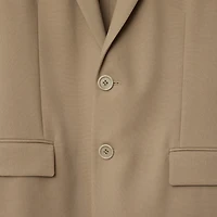 Wool Tailored Jacket in Puddle - Men | Burberry® Official