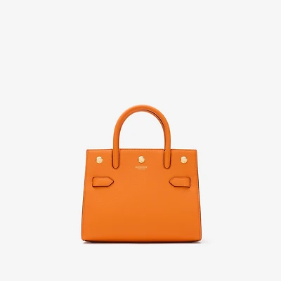 Mini Title Bag in Orange - Women | Burberry® Official