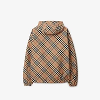 Reversible Check Jacket in Sand - Men | Burberry® Official