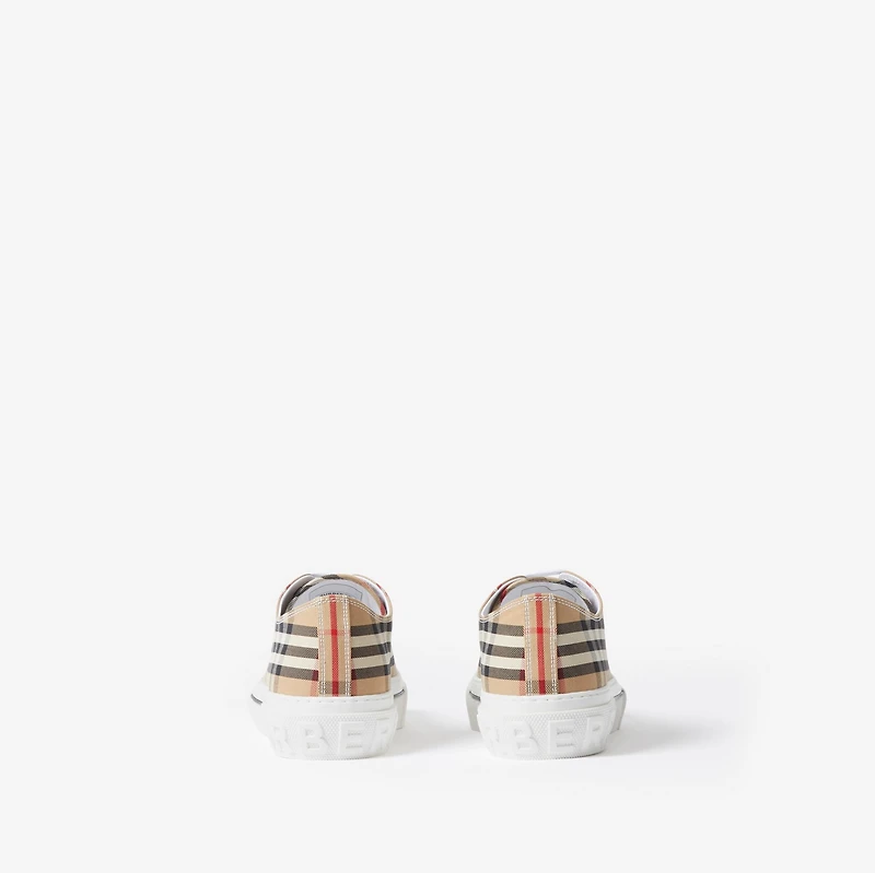Check Sneakers in Archive beige - Men | Burberry® Official
