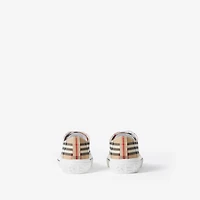 Check Sneakers in Archive beige - Men | Burberry® Official