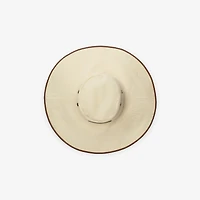 Logo Gabardine Sun Hat in Calico beige - Men | Burberry® Official