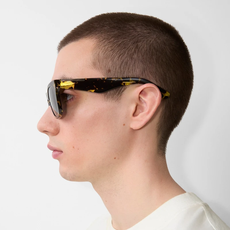 Arch Facet Sunglasses in Dark Havana | Burberry® Official