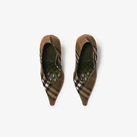 Check Cameo High Pumps​ in Brush - Women | Burberry® Official