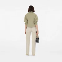 Cotton Blend Trench Jacket in Skylark - Women, Nylon | Burberry® Official