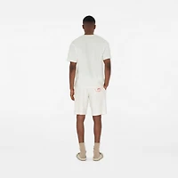 Knight Stamp Towelling T-shirt in Chalk white - Men, Cotton | Burberry® Official