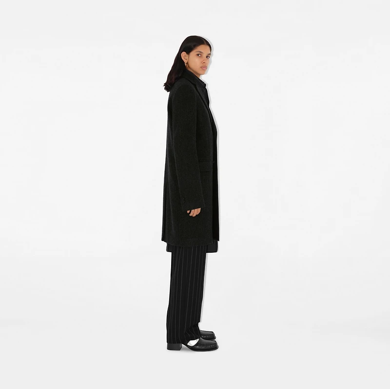 Wool Tailored Coat in Brisk - Women | Burberry® Official