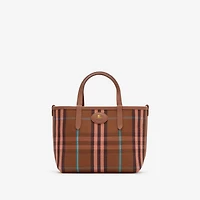 Mini Reversible Bloomsbury Tote​ in Ginger orange/gingerbread brown - Women | Burberry® Official