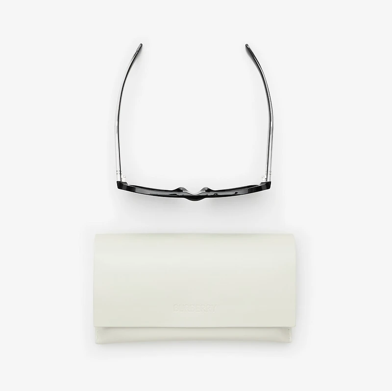 Classic Pilot Sunglasses in Black - Men | Burberry® Official