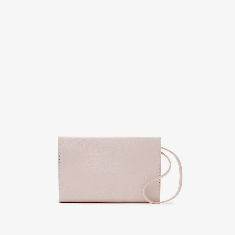 Cotswolds Pouch in Cameo pink - Women, Leather | Burberry® Official