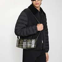 Highlands Sling Bag in Thicket green - Men | Burberry® Official