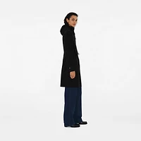 Nylon Cotton Parka in Black - Women | Burberry® Official
