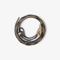 Check B Buckle Belt in Sand - Women | Burberry® Official