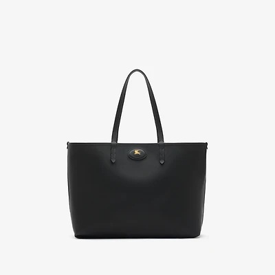 Medium Reversible Bloomsbury Tote​ in Black/calico beige - Women | Burberry® Official