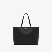 Medium Reversible Bloomsbury Tote​ in Black/calico beige - Women | Burberry® Official