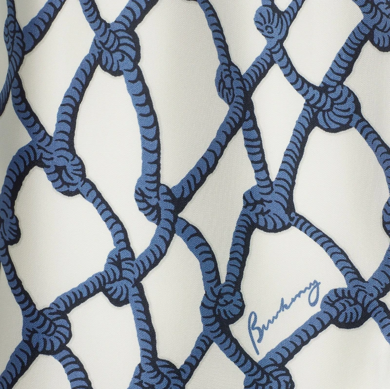 Knot Silk Shorts in Pool - Women | Burberry® Official