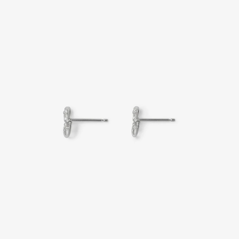 Small Nautical Knot Stud Earrings​ in Silver - Women | Burberry® Official