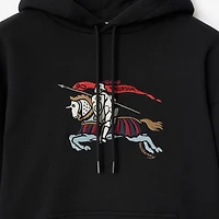 EKD Cotton Hoodie in Black - Men | Burberry® Official