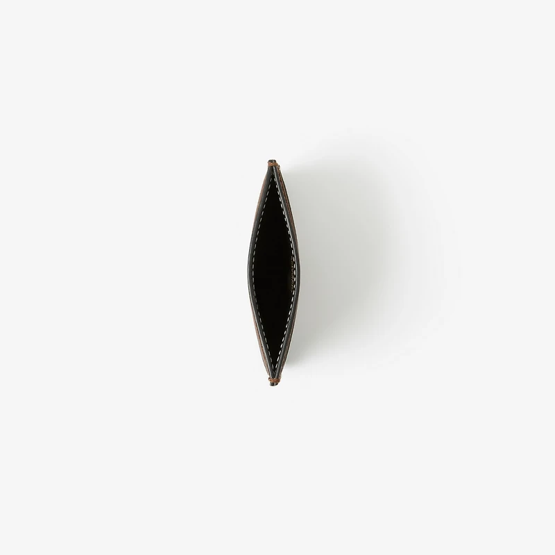Check Card Case in Dark birch brown - Women | Burberry® Official